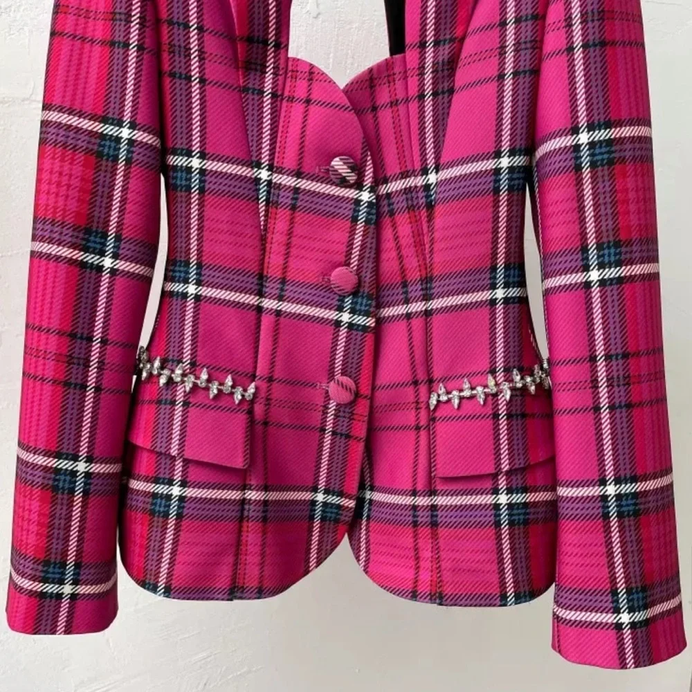 COPY - Fun and flirty area sequined Crystal blazer - Picture 11 of 11